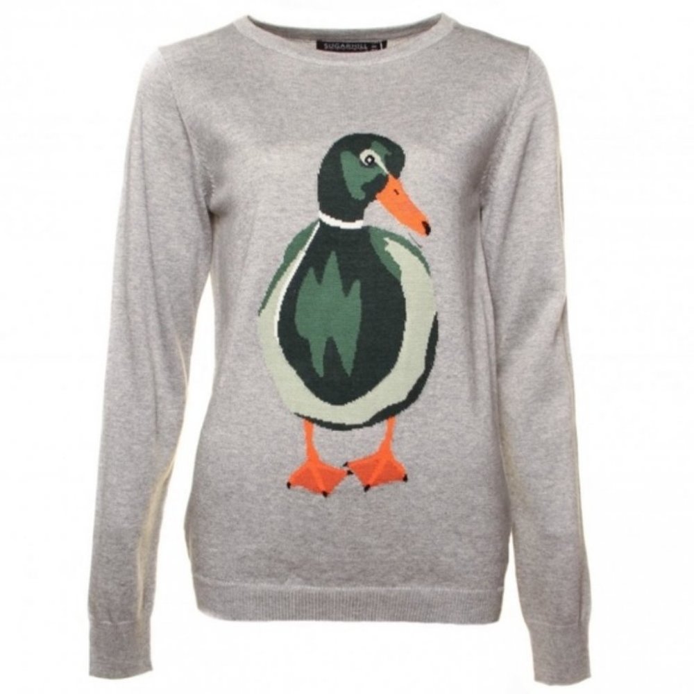 Sugarhill (Modcloth) mallard duck sweater